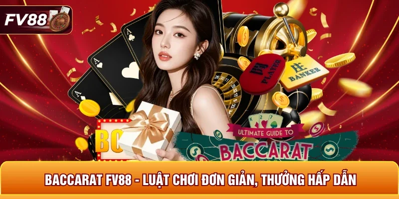 Baccarat FV88 - Luật Chơi Đơn Giản, Thưởng Hấp Dẫn