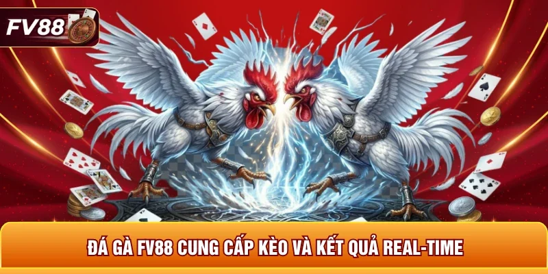 Đá gà FV88 cung cấp kèo và kết quả real-time