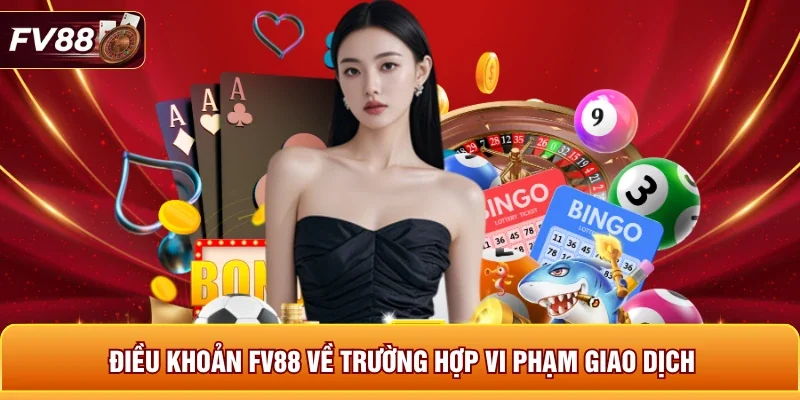 Điều khoản FV88 về trường hợp vi phạm giao dịch 