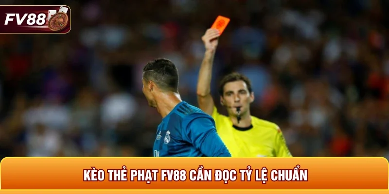 Kèo thẻ phạt FV88 cần đọc tỷ lệ chuẩn