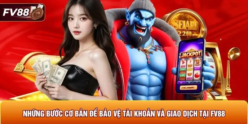 Những bước cơ bản để bảo vệ tài khoản và giao dịch tại FV88